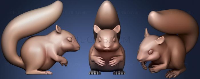 3D model Squirrel104 (STL)